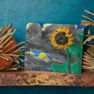 Sonnenblume   Emil Nolde   Fotoplatte