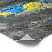 Sonnenblume | Emil Nolde | Poster (Ecke)