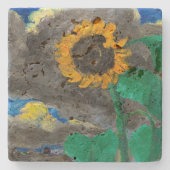 Sonnenblume | Emil Nolde | Steinuntersetzer (Vorderseite)