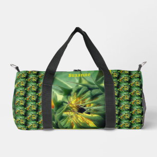 Sonnenblume entfaltet Persönlich Duffle Bag