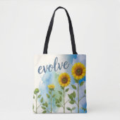 Sonnenblume entwickeln tasche (Vorderseite)
