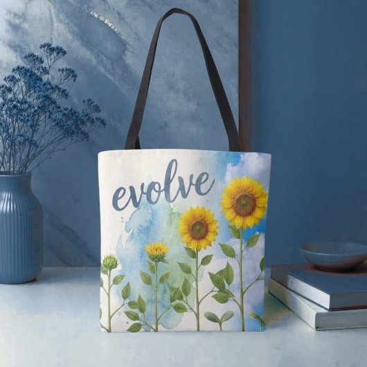 Sonnenblume entwickeln tasche