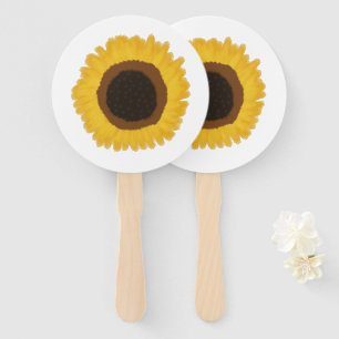 Sonnenblume Fächer