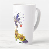 Sonnenblume Fairy Latte Tasse (Rechte Ecke)