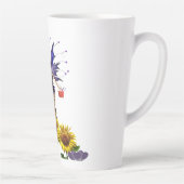 Sonnenblume Fairy Latte Tasse (Rechts)