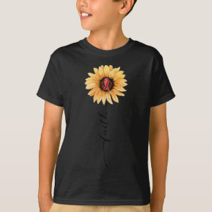 Sonnenblume FAITH Burgundy Ribbon Brain Aneurysm A T-Shirt