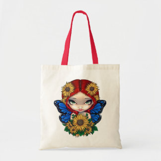 Sonnenblume-Fee-Tasche Tragetasche
