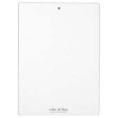 Sonnenblume-Felder Klemmbrett (Rückseite)