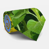 Sonnenblume-Felder Krawatte (Gerollt)