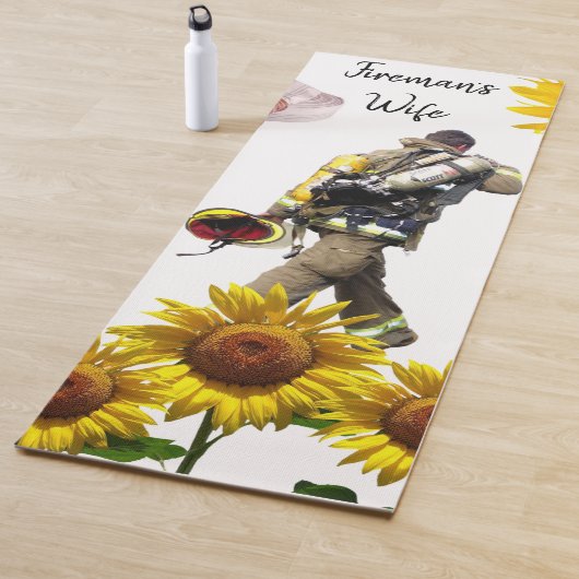 Sonnenblume Fireman Yoga Mat Yogamatte (Beispiel)