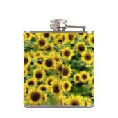 Sonnenblume Flachmann (Rückseite)