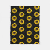 Sonnenblume Fleece Blanket (Vorderseite)