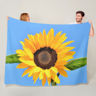 Sonnenblume Fleece Blanket