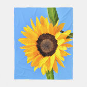 Sonnenblume Fleece Blanket (Vorderseite)