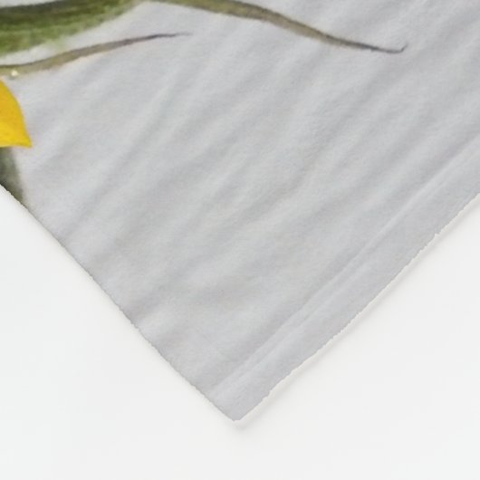 Sonnenblume-Fleece-Decke Fleecedecke (Ecke)