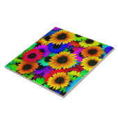 Sonnenblume Fliese (Seite)