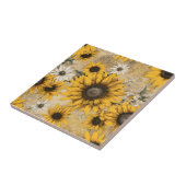 Sonnenblume Fliese (Seite)
