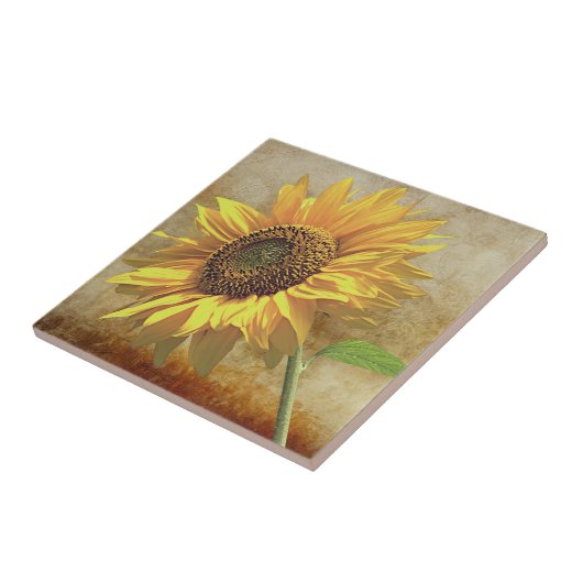 Sonnenblume Fliese (Seite)