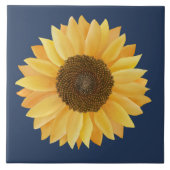 Sonnenblume Fliese (Vorderseite)