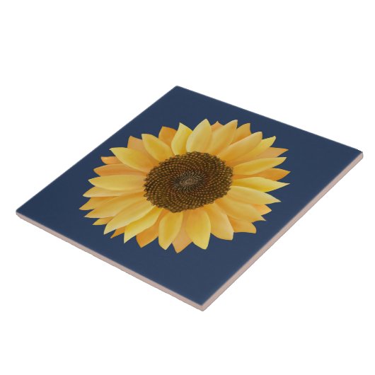 Sonnenblume Fliese (Seite)