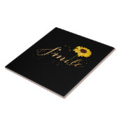 Sonnenblume Fliese (Seite)