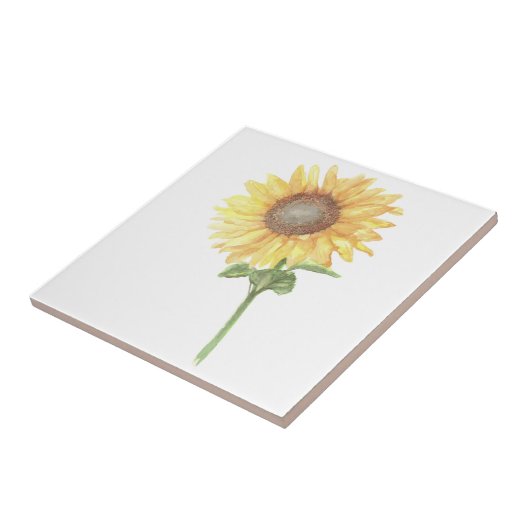 Sonnenblume Fliese (Seite)