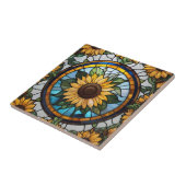 Sonnenblume Fliese (Seite)