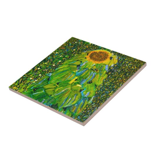 Sonnenblume-Fliese Gustav Klimt Fliese (Seite)