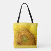 Sonnenblume-Foto Tasche (Rückseite)