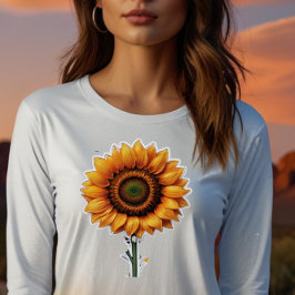 Sonnenblume | Frauen Basic Sweatshirt