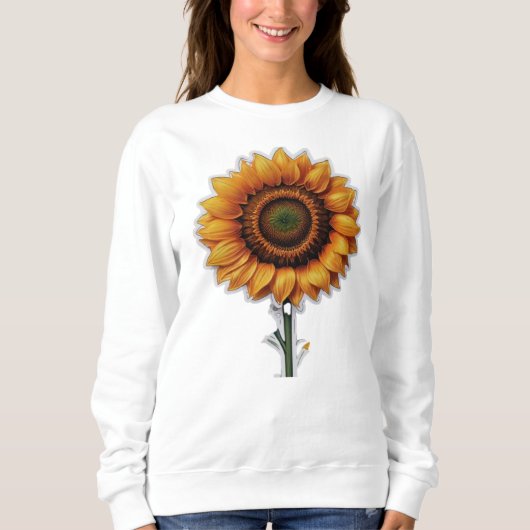 Sonnenblume | Frauen Basic Sweatshirt (Vorderseite)