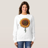 Sonnenblume | Frauen Basic Sweatshirt (Vorne ganz)
