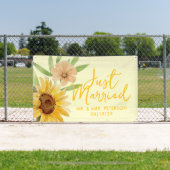 Sonnenblume Frisch Vermählt Auto Banner (Insitu)