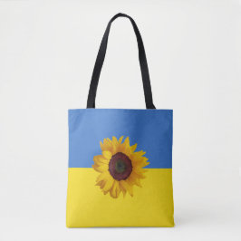 Sonnenblume für ukrainisches Design Tasche