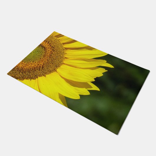 Sonnenblume Fußmatte (Schrägansicht)