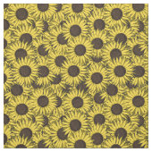 Sonnenblume ganz über Druckgewebe Stoff (Muster)