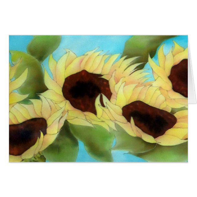 Sonnenblume-Garten (Vorderseite (Horizontal))