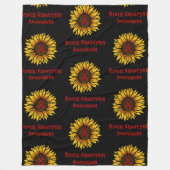 Sonnenblume.. Gehirnaneurysma Fleecedecke (Vorderseite)