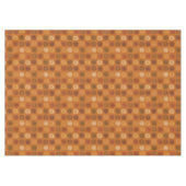 Sonnenblume-Gekritzel Earthtone von Hand Tischdecke (Vorderseite (Horizontal))