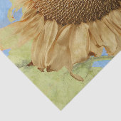 Sonnenblume Gelb Boho Rustikal Land Flora Seidenpapier (Ausschnitt)