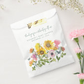 Sonnenblume Gelb Wasserfarbe Blumenblütendusche Geschenktütchen (Versiegelt)