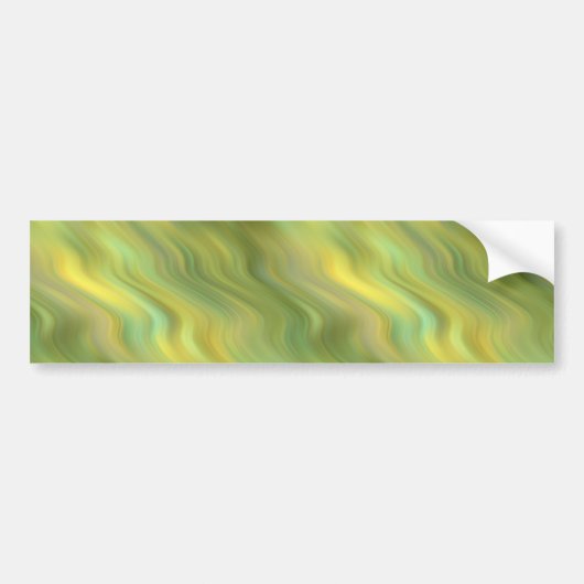 Sonnenblume Gelbe Wavy Textur Autoaufkleber (Vorne)
