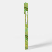 Sonnenblume Gelbe Wavy Textur Case-Mate iPhone Hülle (Rückseite / Links)