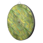Sonnenblume Gelbe Wavy Textur Dartscheibe (Vorderseite rechts)