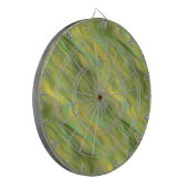 Sonnenblume Gelbe Wavy Textur Dartscheibe (Vorderseite Links)