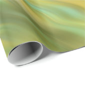 Sonnenblume Gelbe Wavy Textur Geschenkpapier (Rolleneckpunkt)