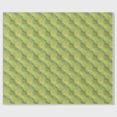 Sonnenblume Gelbe Wavy Textur Geschenkpapier (Flach)