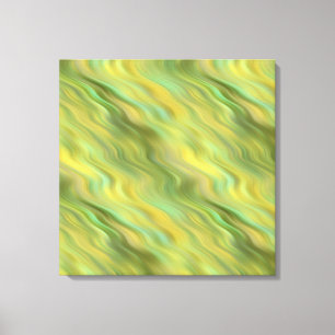 Sonnenblume Gelbe Wavy Textur Leinwanddruck