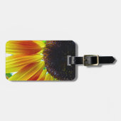 Sonnenblume Gepäckanhänger (Vorderseite horizontal)