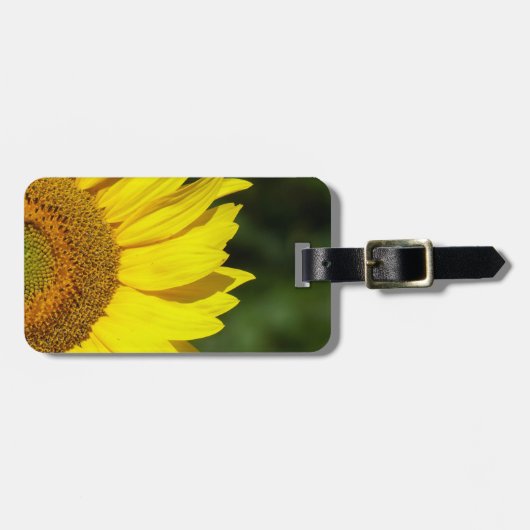Sonnenblume Gepäckanhänger (Vorderseite horizontal)